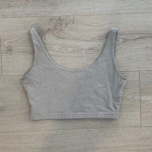 light tan brandy melville sports bra